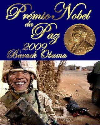Image result for obama premio nobel de la paz 2009
